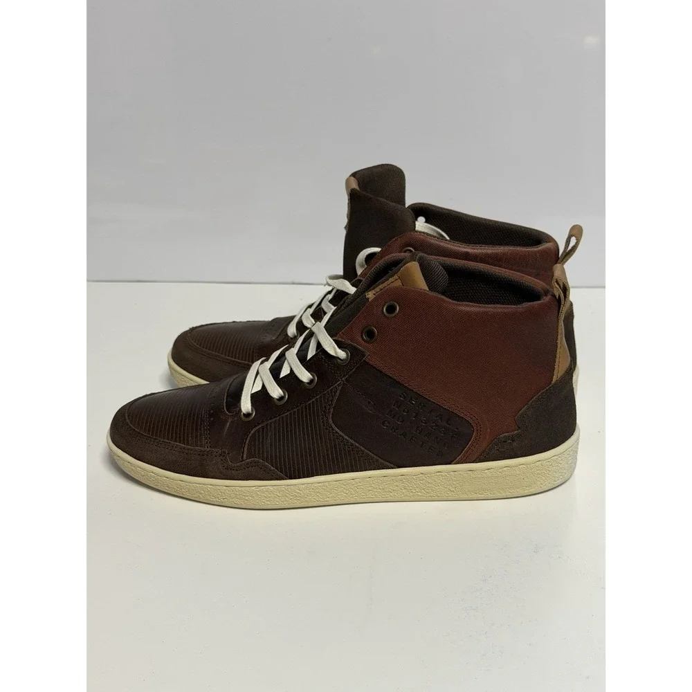 Bull Boxer Men's Size 8 Brown Two Tone Leather Solutos III Orginal New